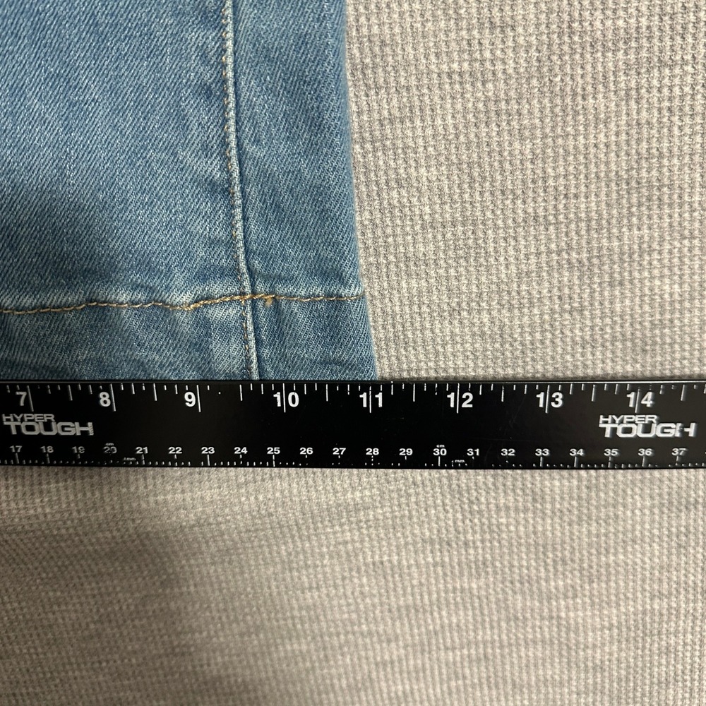 Wrangler Retro High Rise Trouser Flare Jeans Womens 30x30 Medium Wash Blue Denim - Picture 6 of 14